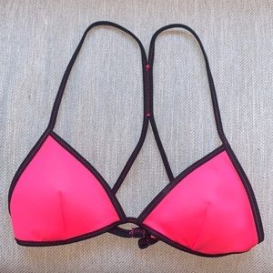 Victoria’s Secret Hot Pink Triangle Bikini Top